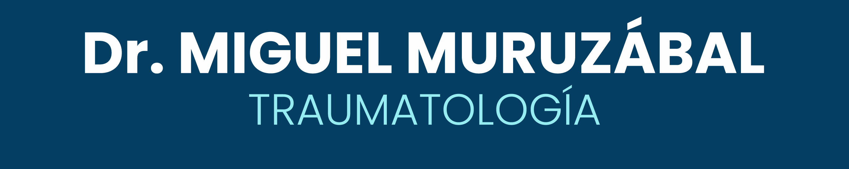 Dr Miguel Muruzábal